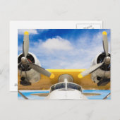 immer noch Propeller und Ölpfannen Postkarte (Vorne/Hinten)