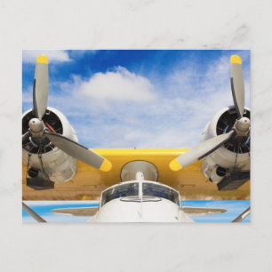 immer noch Propeller und Ölpfannen Postkarte