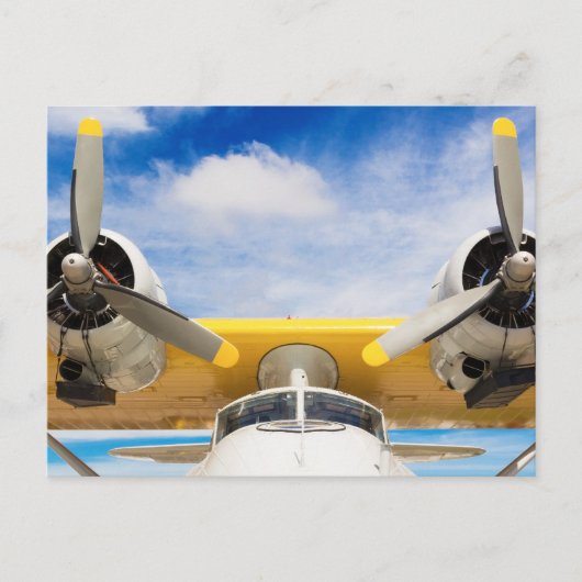 immer noch Propeller und Ölpfannen Postkarte (Vorderseite)