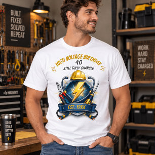 Immer noch schockierend zum 40. Geburtstag als Ele T-Shirt