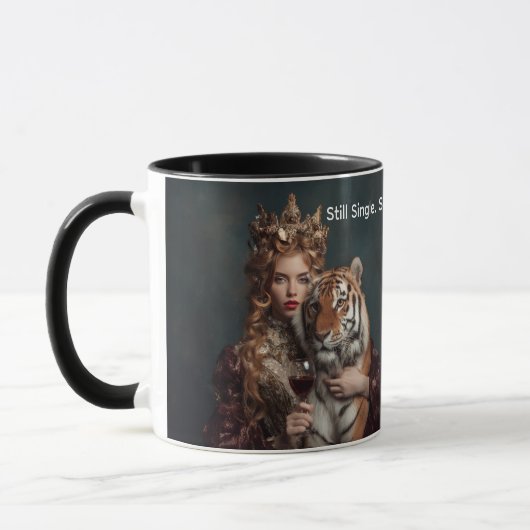 Immer noch Single, nicht am Verzweifeln Tasse – Lu (Links)