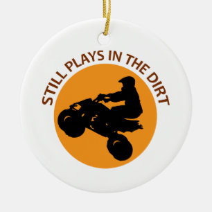 Immer noch spielt die Rolle Keramik Ornament