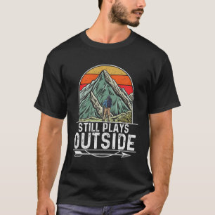 Immer noch spielt draußen Camg Wanderzeltreppe Wan T-Shirt