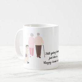 Immer noch stark, nur langsamer Herzlichen Glückwu Kaffeetasse