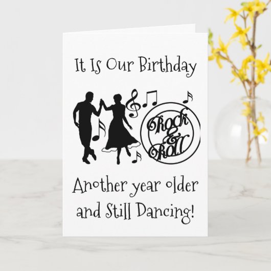 IMMER NOCH "TANZEN" AUF UNSEREM "GEGENSEITIGEN GEB KARTE (Gelbe Blume)