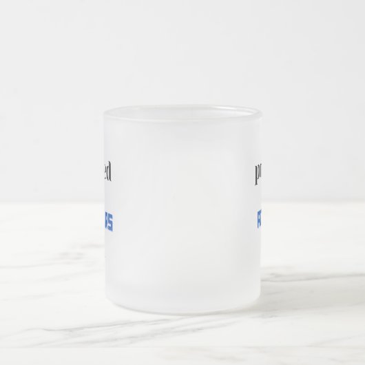 IMMER NOCH VON MEINER KAFFEE-TASSE GESCHÜTZT MATTGLASTASSE (Mittel)