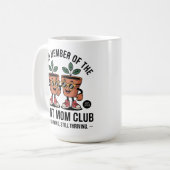 Immer noch wachsend, immer noch gedeihend, cooles  kaffeetasse (Vorderseite Links)