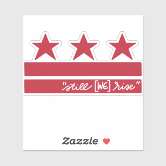 Immer noch [WIR] steigen Aufkleber (Blatt)