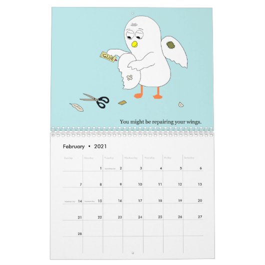 Immer perfekter Kalender (Feb 2021)