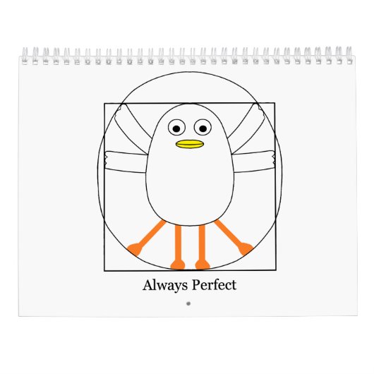 Immer perfekter Kalender (Rückseite)