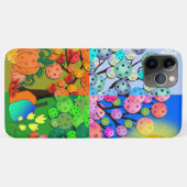 Immer Picklebens Jahreszeit Winter Frühling Herbst Case-Mate iPhone Hülle (Rückseite (Horizontal))