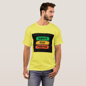 Immer positiv Bleibe T-Shirt (Vorne ganz)
