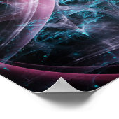 Immer positiv denken poster (Ecke)