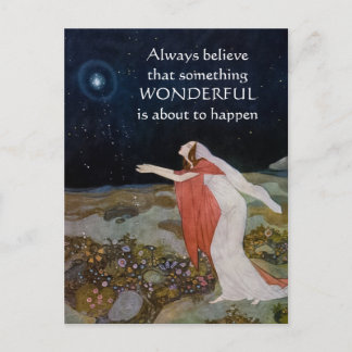 Immer Postkarte glauben