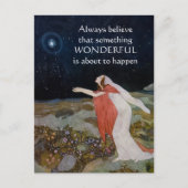 Immer Postkarte glauben (Vorderseite)