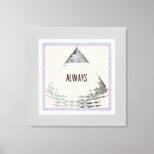 Immer Pyramide Leinwanddruck (Vorderseite)