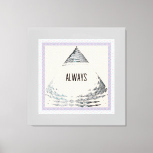 Immer Pyramide Leinwanddruck