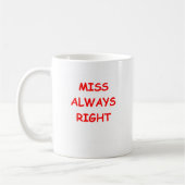 immer Recht Kaffeetasse (Links)