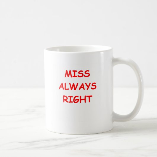 immer Recht Kaffeetasse (Rechts)