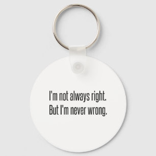 Immer richtig schlüsselanhänger