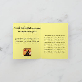 Immer romantische Liebe Einladung