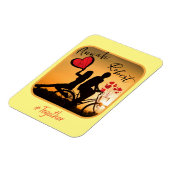 Immer romantische Liebe Magnet (Linke Seite)