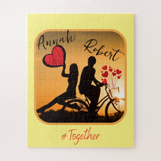 Immer romantische Liebe Puzzle (Vertikal)