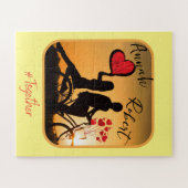 Immer romantische Liebe Puzzle (Horizontal)