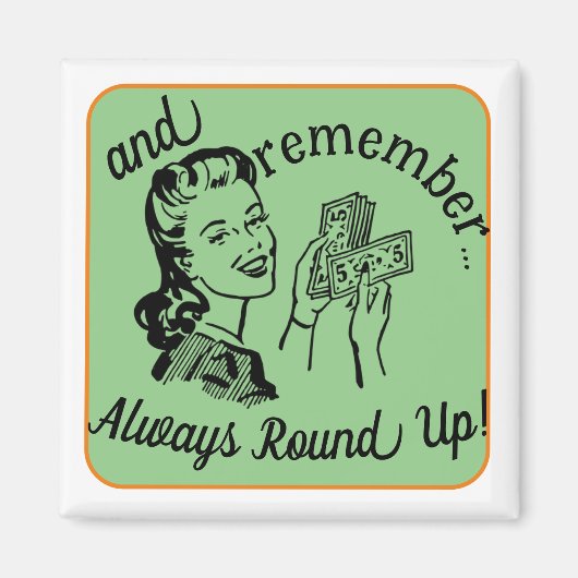 Immer runden magnet (Vorne)