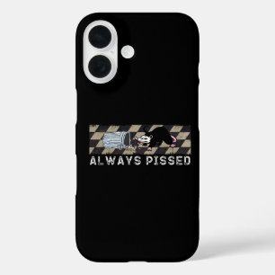 Immer sauer Lustiger Mülltag Opossum Possum Liebha iPhone 16 Hülle