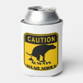 Immer Schuhe tragen Dosenkühler (Kanne Vorderseite)