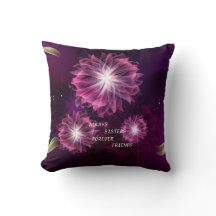 "IMMER SCHWESTER-FÜR IMMER FREUND-" QUADRATISCHES