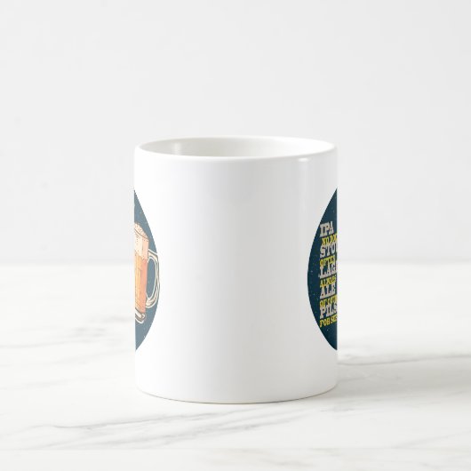 Immer sein kaffeetasse (Mittel)