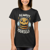 Immer selbst ''Bee''' T-Shirt (Vorderseite)