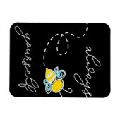 Immer selbst Bienengeschenke sein,I Liebe Biene, B Magnet (Horizontal)