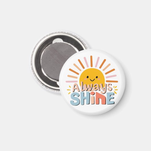 Immer Shine Magnet (Vorderseite/Rückseite)