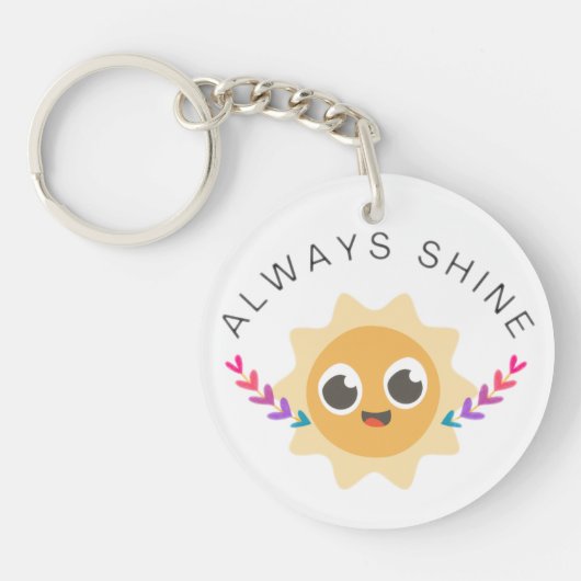 Immer Shine Schlüsselanhänger (Vorderseite)