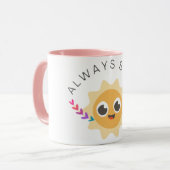 Immer Shine Tasse (Vorderseite Links)