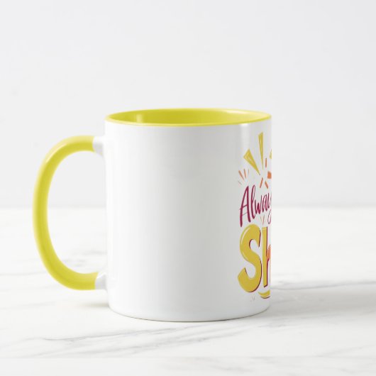 Immer Shine Tasse (Links)