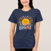 Immer Shine Tri-Blend Shirt (Vorderseite)