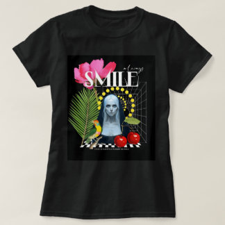 Immer SMILE Modern - T - Shirt für künstlerische C