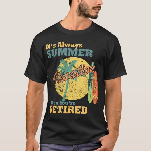 Immer Sommer - Entspannte Entspannungs-Life-Illust T-Shirt (Vorderseite)