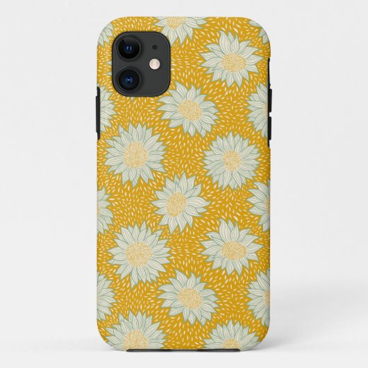 Immer Sonnenblumen gelb Case-Mate iPhone Hülle (Rückseite)