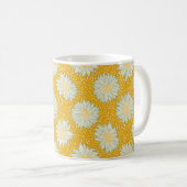 Immer Sonnenblumen gelb Kaffeetasse (VorderseiteRechts)
