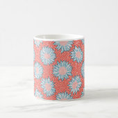 Immer Sonnenblumen rot Kaffeetasse (Mittel)