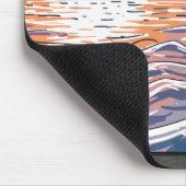 Immer Sonnenuntergänge nachjagen Mousepad (Ecke)