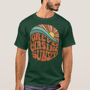 Immer Sonnenuntergänge nachjagen T-Shirt