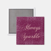 Immer sparkle magnet (Vorderseite/Rückseite)