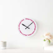 Immer spätlustige Uhr (Zuhause)