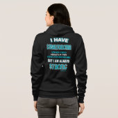 Immer stark... Dysautonomie Hoodie (Schwarz voll)